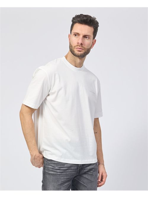 T-shirt girocollo Armani Exchange in jersey di cotone ARMANI EXCHANGE | XM000763-AF12308U0009